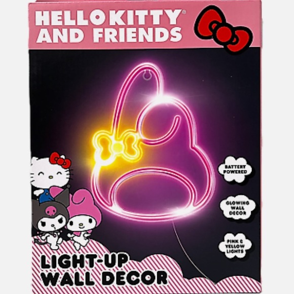 Hello Kitty And Friends MY MELODY Wall Led Sign NWT - Picture 2 of 2